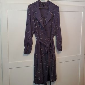 Torrid Lavendar Floral Duster